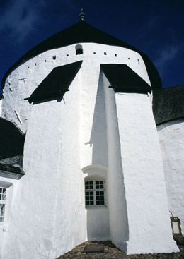 Ostelars Rundkirche auf Bornholm